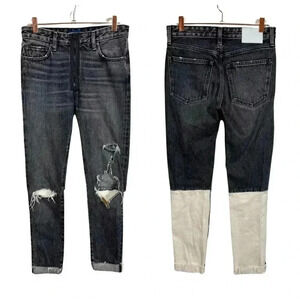 Off-White c/o Virgil Abloh x Levi’s Made & Crafted Destroyed Colorblock Jeans